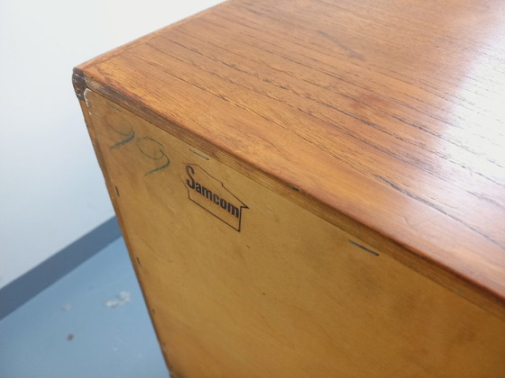 Image 1 of Scandinavian teak sideboard from the 60s by Danish designer Johannes Andersen for Samcom