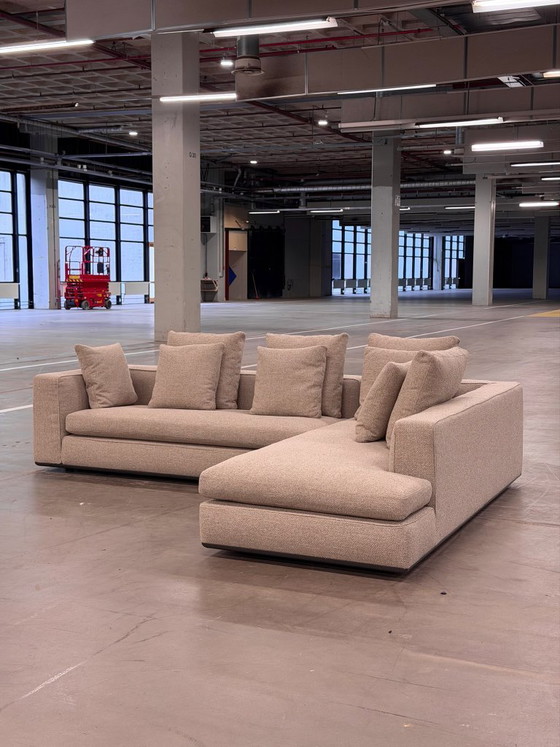 Image 1 of Sofá esquinero Minotti Powell | Beige