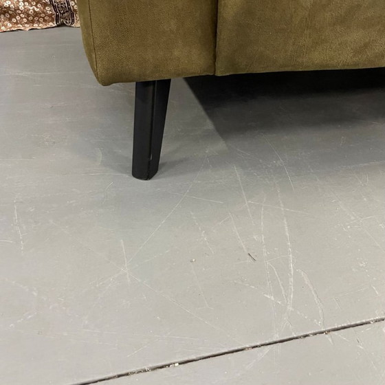 Image 1 of Leather 3-seater sofa