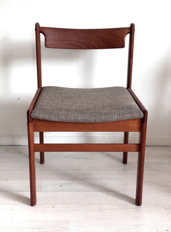 Image 1 of 4 dining chairs H.W. Klein for Bramin – teak – 1960s