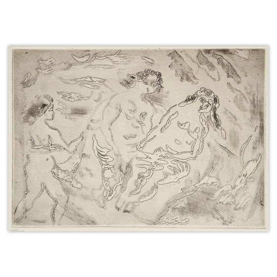 Image 1 of Jules PASCIN Ragazze giovani Acquaforte 1980