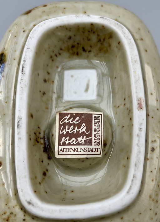 Ceramic vase “Die Werkstatt Altenkunstadt” – designed by Peter Guggenbühler (1970s)