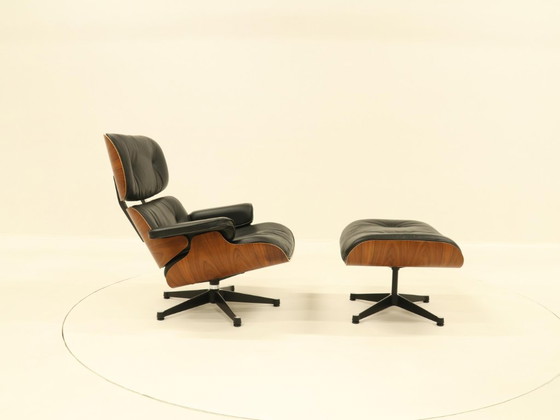 Image 1 of Eames Lounge Chair & Ottoman XL version by Charles & Ray Eames