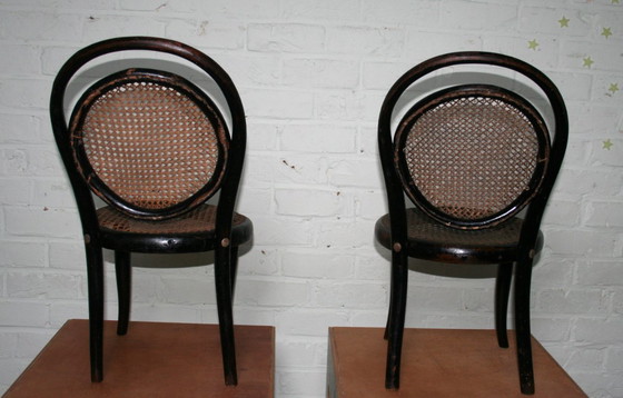 Image 1 of 2 seggioloni/sedute per allattamento in stile Thonet