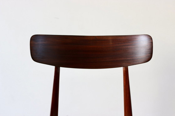 Image 1 of Rare série de 6 chaises vintage corde italienne Eredi Marelli, 1950