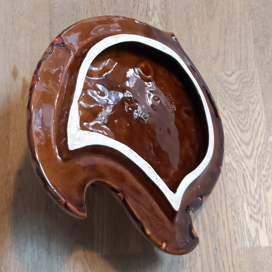 Image 1 of Vassoio in ceramica francese Vallauris per formaggi, pasticcini, ...