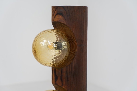 Image 1 of Sculptural floor lamp by Temde Leuchten (Switzerland, 1970s).