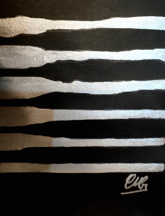 Image 1 of Walter Geraci - Gioconda Stripes (Silver)