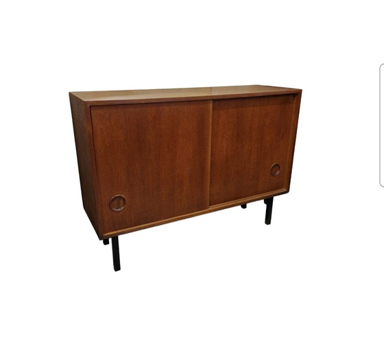 Vintage Dressoir Kast Tv Kast Jaren 60 – Metal, Wood (photo 4 of 6)