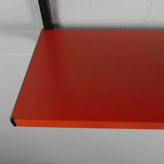 Image 1 of Tomado Holland wall rack - A. Dekker orange black, 1970s