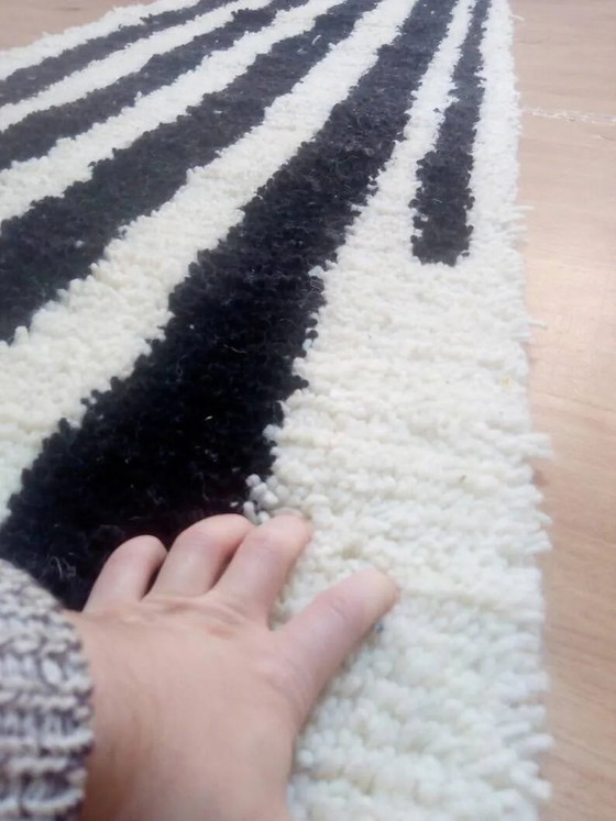 Tappeto passatoia in lana - stile berbero tessuto a mano dal Marocco - 300 x 78 cm – Tappeti, Wool, Cotton (photo 3 of 7)