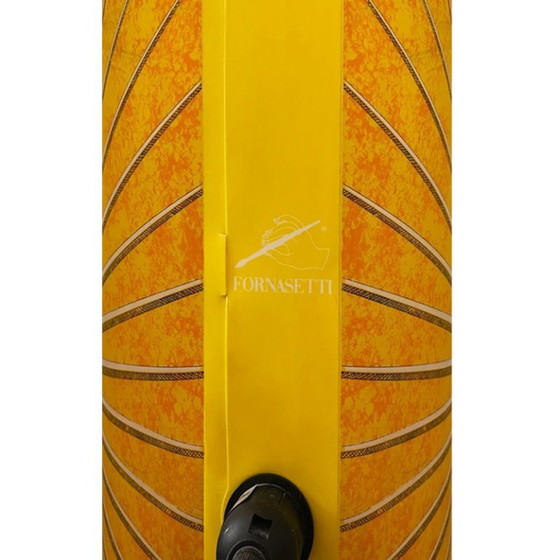 Image 1 of Piero Fornasetti "Sun" vloerlamp uit de jaren 90 voor Antonangeli, Follia Pratica Collectie.