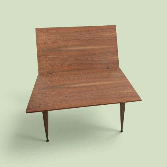 Mid-Century Multifunktionstisch (1960er Jahre) – Tische, Metal, Wood (photo 2 of 5)