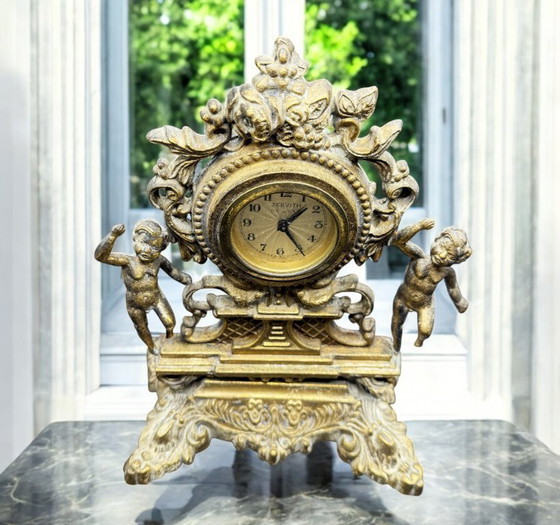Image 1 of Elegant shelf clock in baroque/rococo style