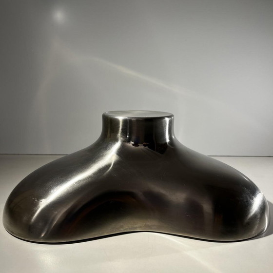 Tripartite Dish in Stainless Steel by Karim Rashid for Georg Jensen, Denmark, 1970s – Crockery, Metal (photo 10 of 13)