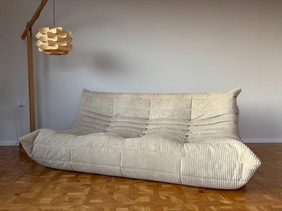 Image 1 of Three-Seater Togo Sofa by Michel Ducaroy for Ligne Roset