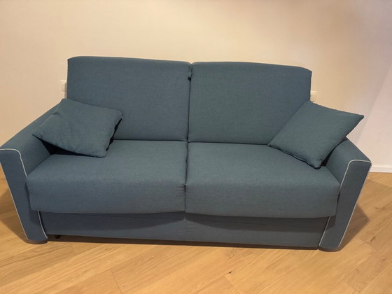 Image 1 of Sofa bed for 2 people, as good as new, very comfortable mattress