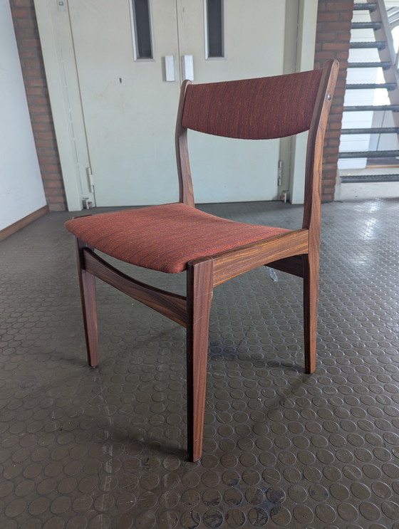 Image 1 of Dänischer Teakholzstuhl aus der Jahrhundertmitte - Lindebjerg Stølefabrik