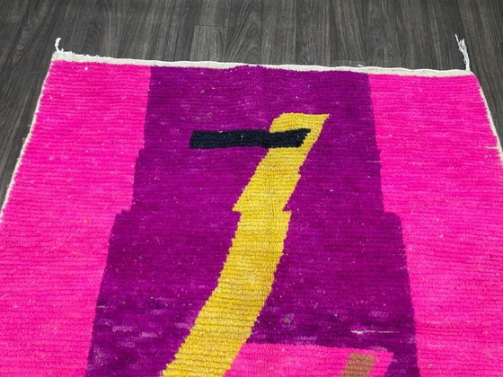 Tapis en laine pure fait main traditionnelle taille 2/3 m – Wool (photo 4 of 9)