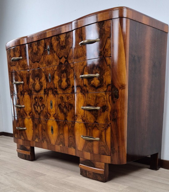 Image 1 of Cómoda Art Déco Emiliana de diseño lujoso