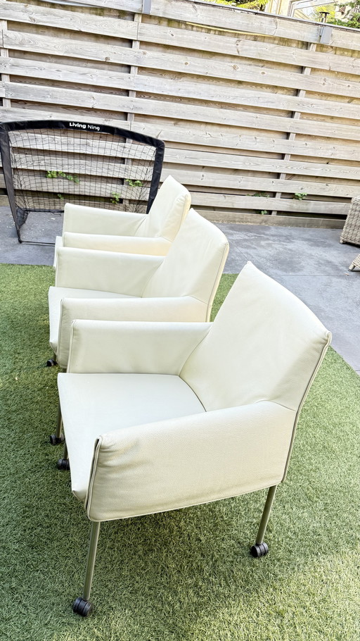 3 x Jan Neggers Design Dining Chairs For Sale