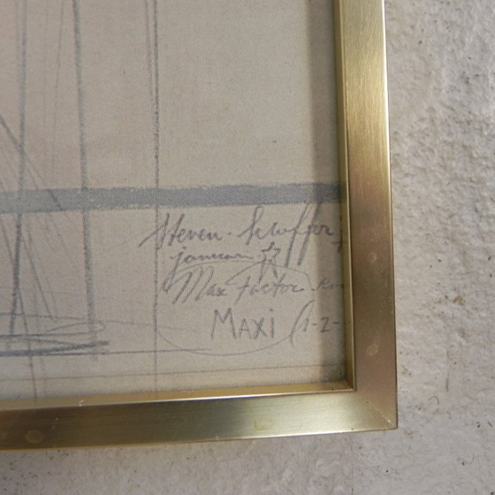 Image 1 of Poster Steven Scheffer Max Factor eind jaren 70