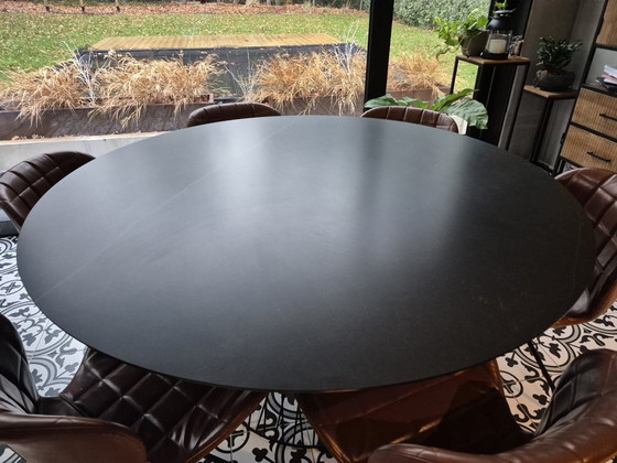 Image 1 of Round design table 150cm full ceramic top