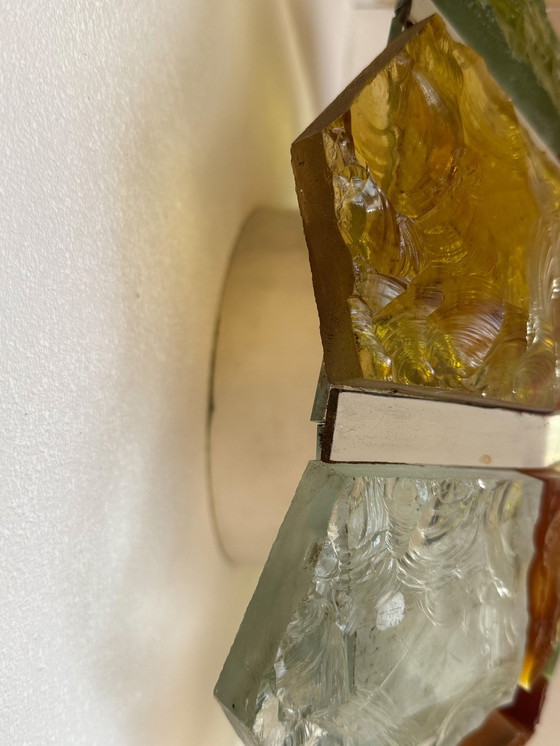 Image 1 of Lampe aus Muranoglas in sommerlichen Farbtönen