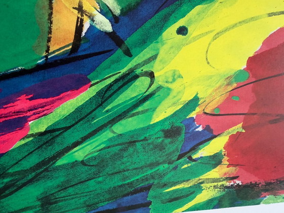 Image 1 of Walasse Ting (1929–2010), 3 Perroquets, Galerie Lucie Weill-Seligmann, copyright 1989, Yves Riviera editeur, Paris, Printed in S