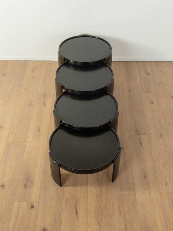 Image 1 of 4x Model 783 nesting tables, Gianfranco Frattini, Cassina