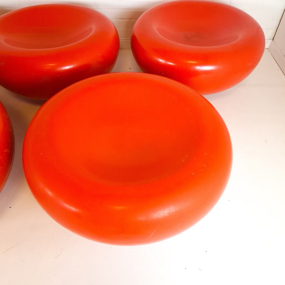 Image 1 of 9x sgabello dall'installazione "Globules" di Brigitta Weimer