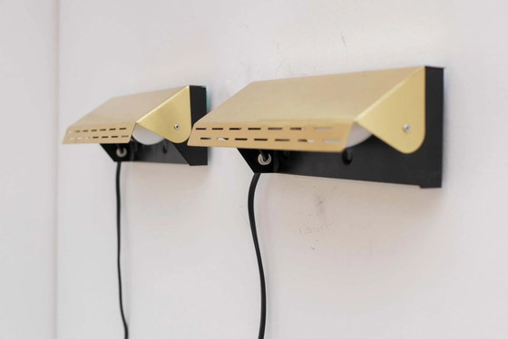 Vintage Brass Wall Sconces Örsjö, Mid-Century Modern Style, circa 1965 – Örsjö Belysning, Wall lights, Metal (photo 8 of 13)