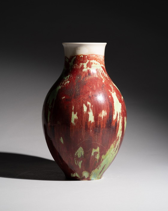 Image 1 of Prof. Fritz Klee Königlich Bayerische Fachschule Antike einzigartige Jugendstil-Vase