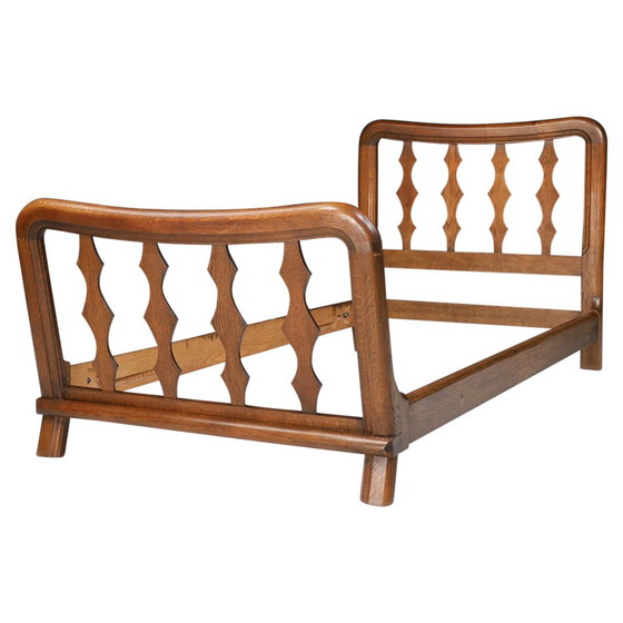 Cama King Size Alberto Smania Marango en Madera de Raíz y Latón Mid Century 1967 – Colchones y somieres (photo 3 of 20)