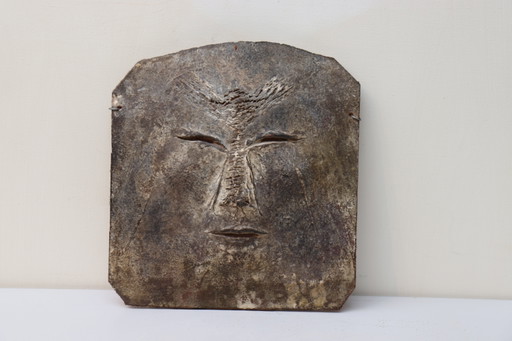 Maschera in ceramica