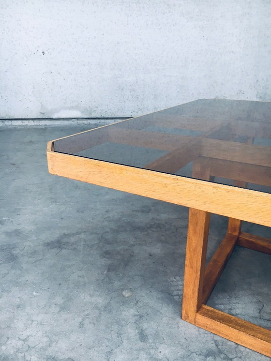 Image 1 of 1980's Postmodern Design Octagonal Square Dining Table