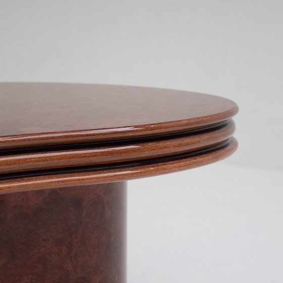 Image 1 of Tavolino da caffè in legno di radica curvato
