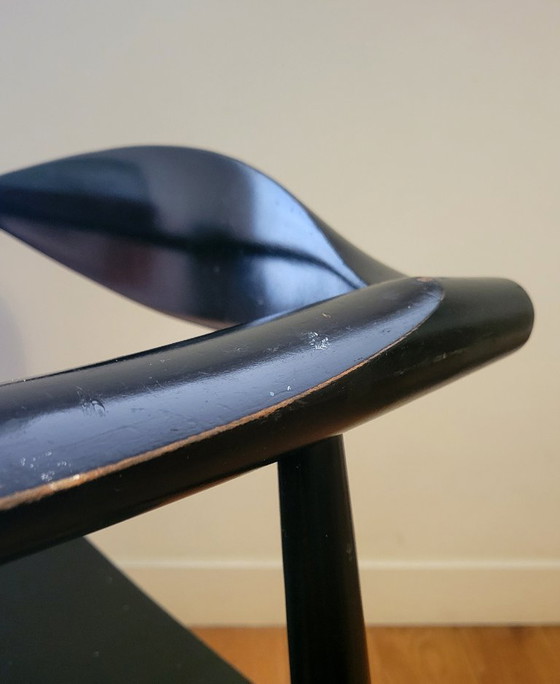 Image 1 of Sedia vintage CH35 di Hans J. Wegner per Carl Hansen 1959