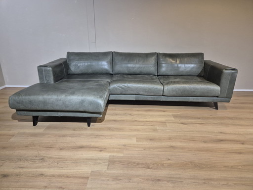 Henders and Hazel Praia - Corner sofa - Green - Leather - Design