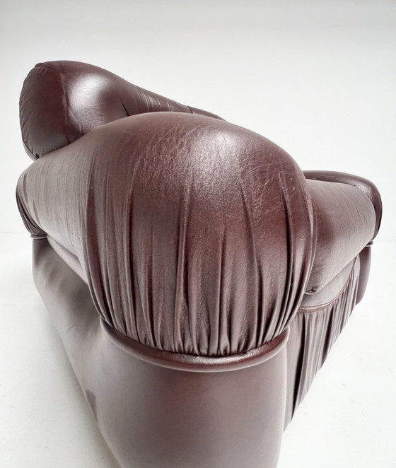 Image 1 of Ensemble de 2 fauteuils italiens attribués à Sapporo, années 1970