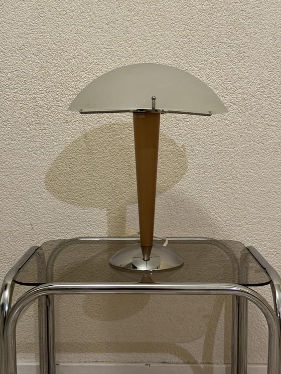 Image 1 of Vintage IKEA Kvintol Paddestoel Lamp, tafellamp uit de jaren 80, Pop-Art, Space Age