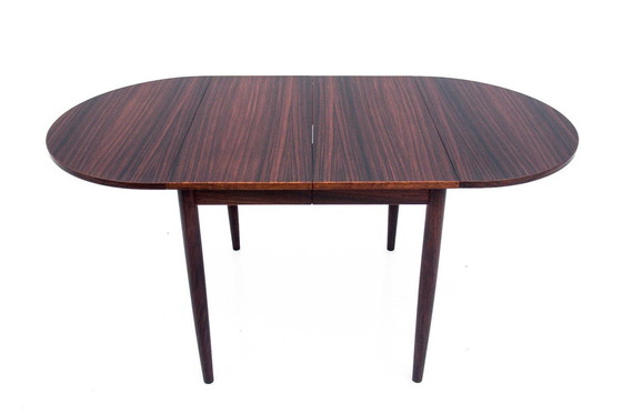 Image 1 of Table danoise en bois de rose, années 1960.