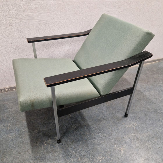 Gispen 1424 André Cordemeyer Design Sillón – Sillones, Wool, Metal (photo 13 of 15)