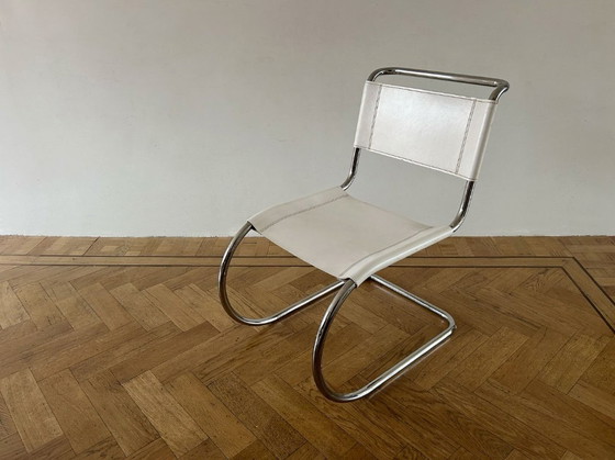 Image 1 of S533 L side chair, Mies van der Rohe voor Thonet
