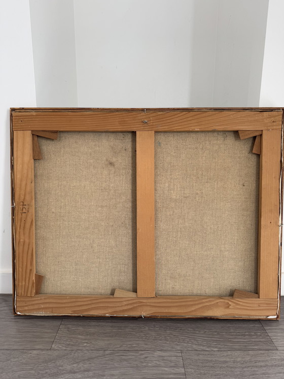 Image 1 of Tableau scène de chasse Suzette MEZIE