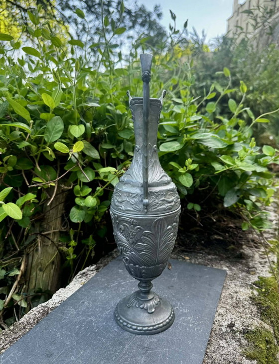 Grande brocca-vaso Art Nouveau, antica Italia. – Vasi, Metal (photo 8 of 9)