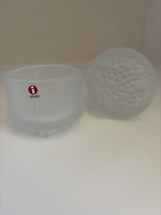 2x Iittala Ultimatum Thule matte Teelichthalter – Kerzenhalter, Glass (photo 3 of 5)