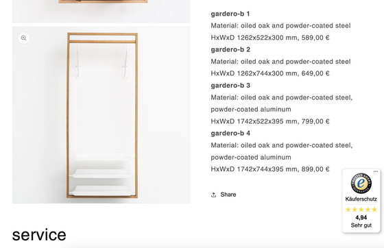 Image 1 of Das Kleine B  wardrobe gardero-b