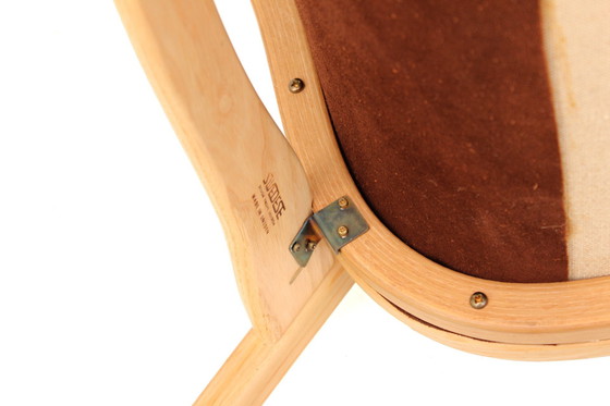 Image 1 of as new, Museum Condition! Vintage Lamino Chair from 1966, Yngve Ekström for Swedese, Nubuck Leather