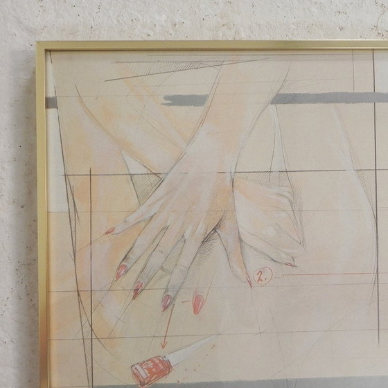 Image 1 of Poster Steven Scheffer Max Factor eind jaren 70